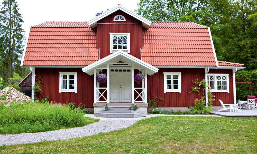 Fönster i många olika former och stilar
