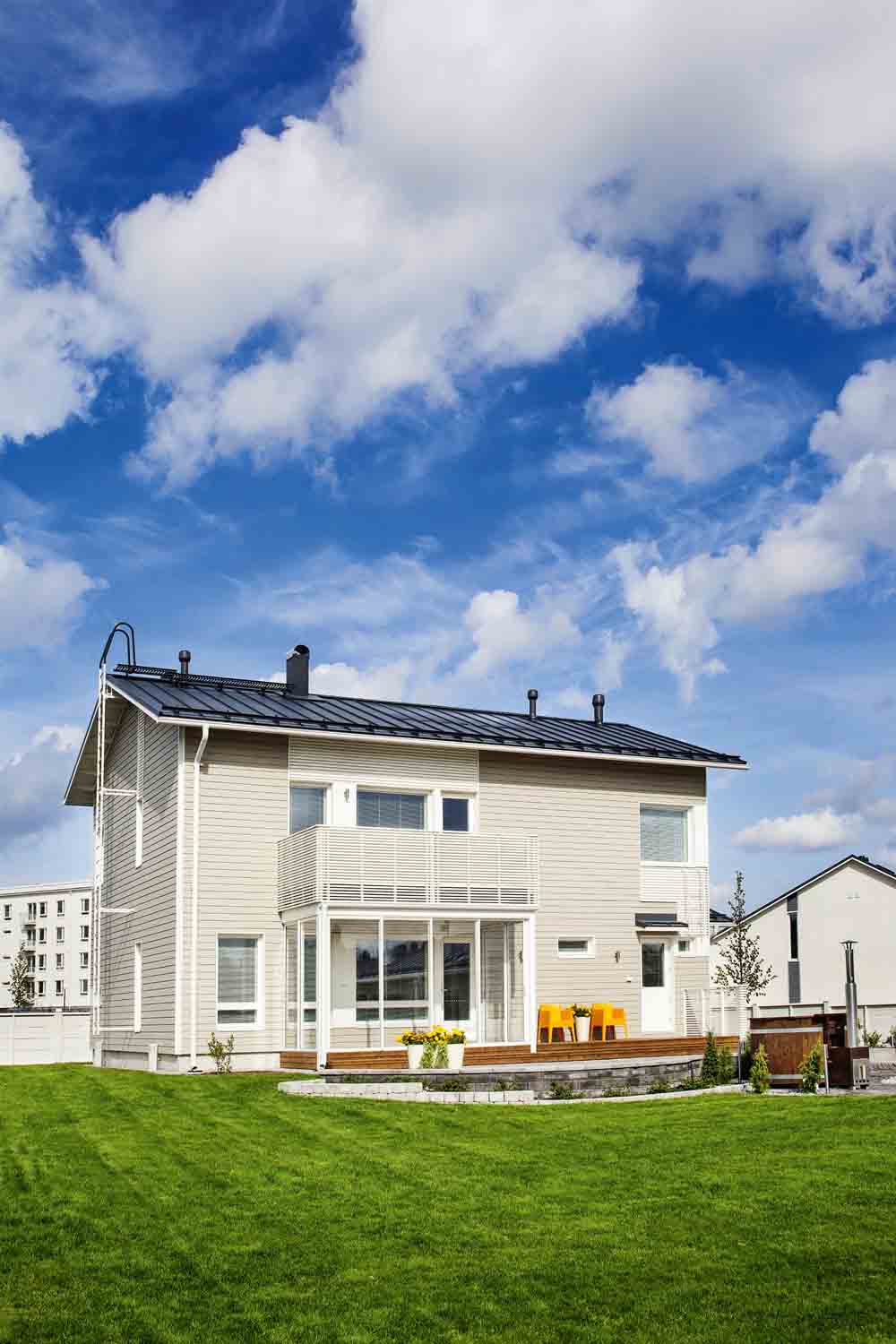 Uppvärmning via olika lösningar på taket