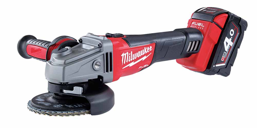 Vinkelslipen M18 FUEL från Milwaukee