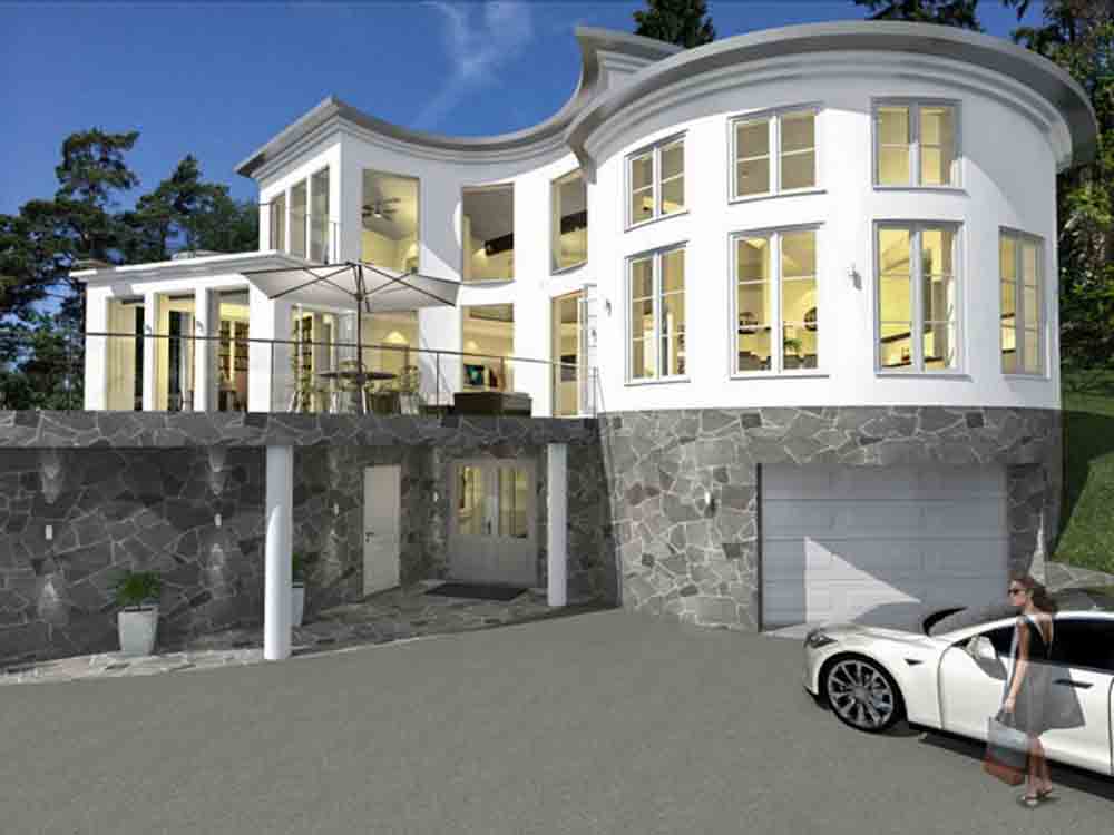 Villa Harmoni, Ross Ariktektur