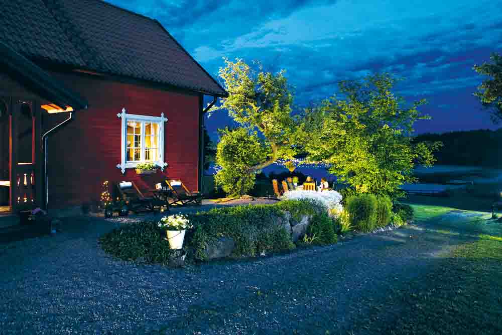 trädgårdsbelysningen