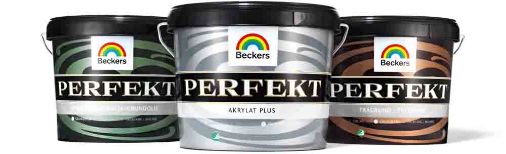 Beckers systemmålning Perfekt Akrylat Plus