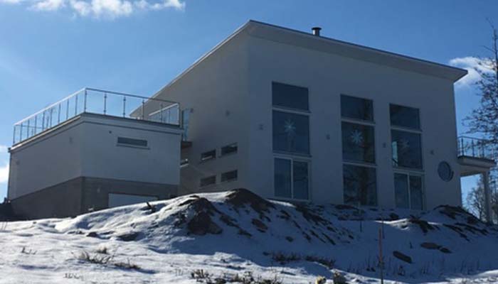 Husvisning av arkitektritat hus