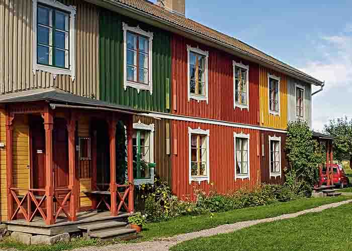 Slamfärg från Gysinge centrum