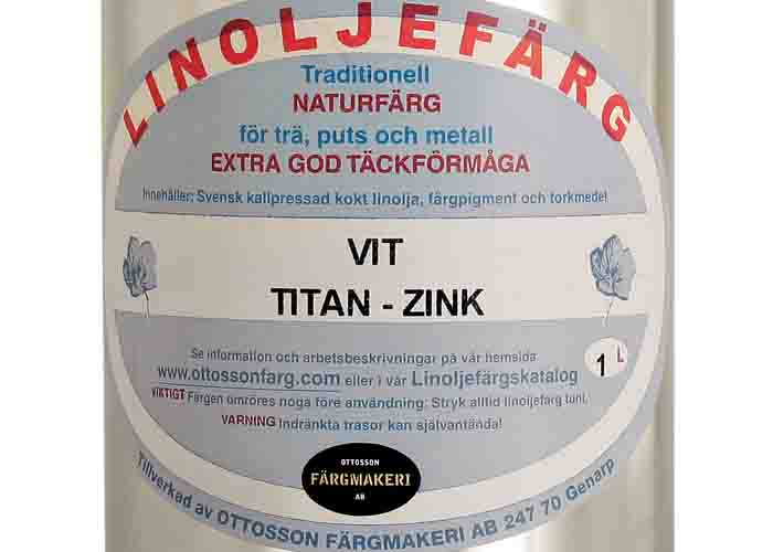Linoljefärg från Ottossons Färgmakeri