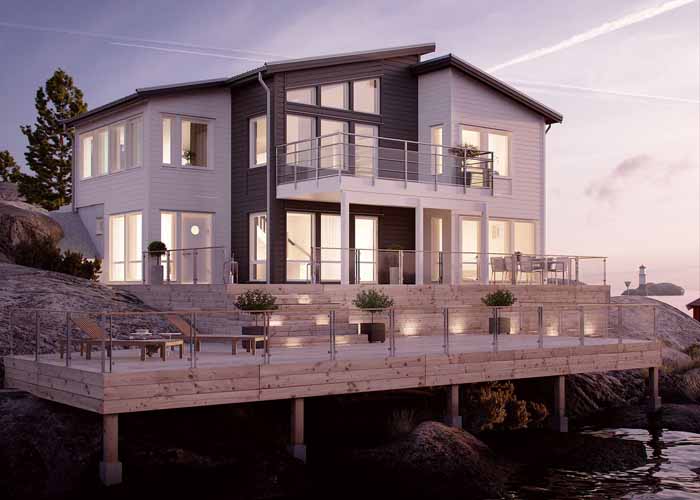 Villa Arholma från Myresjöhus
