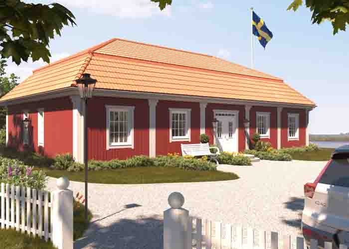 Husmodell i äldre stil