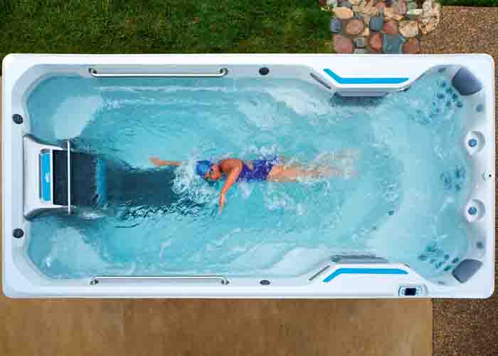 Endless Pool är kompakt