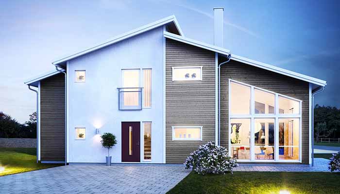 Husvisning av villa Konvergent