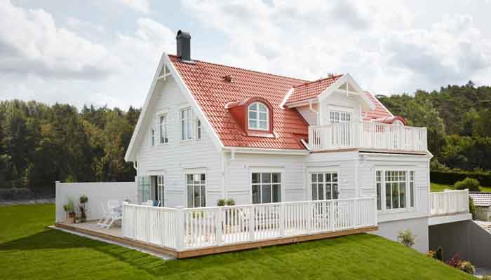 Husvisning av villa Askim