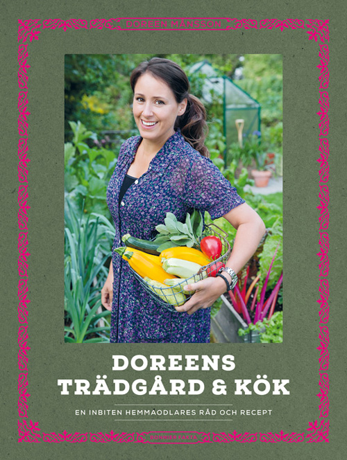 Doreen visar sin trädgård