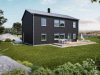 Move #308 från Movehome är ett yteffektivt tvåplanshus