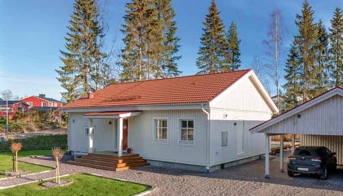 Hjältevadshus med små avvikelser