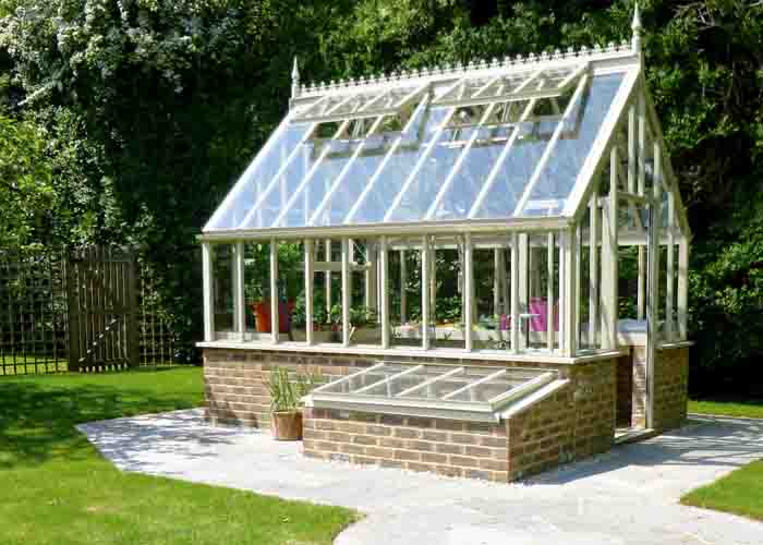 Engelska växthuset Botanic greenhouse