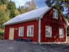 Ett tak i pannplåt ger karaktär till huset