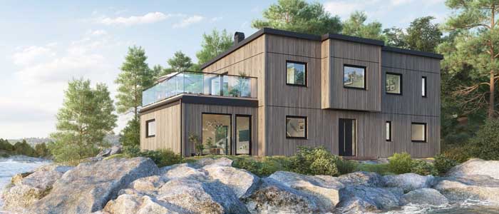 Husvisning av villa Svavelsö