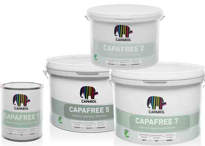 Caparols Svanenmärkta takfärgsserie Capafree
