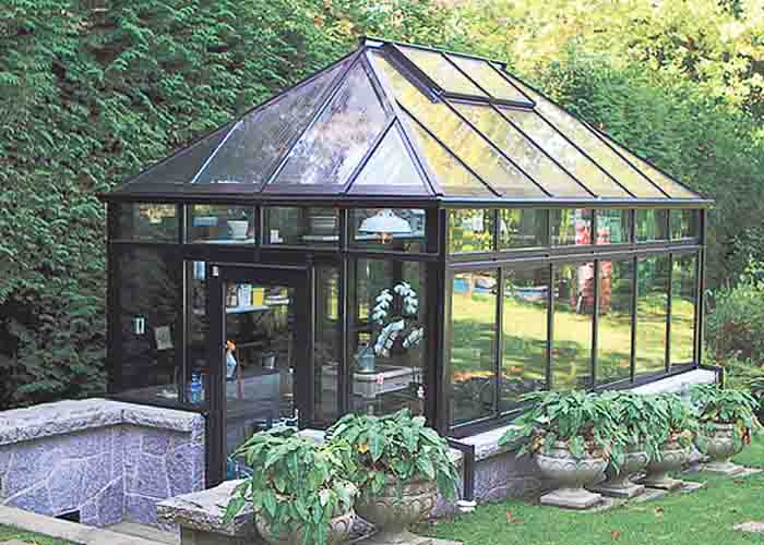 Estate Greenhouse i dubbelglas